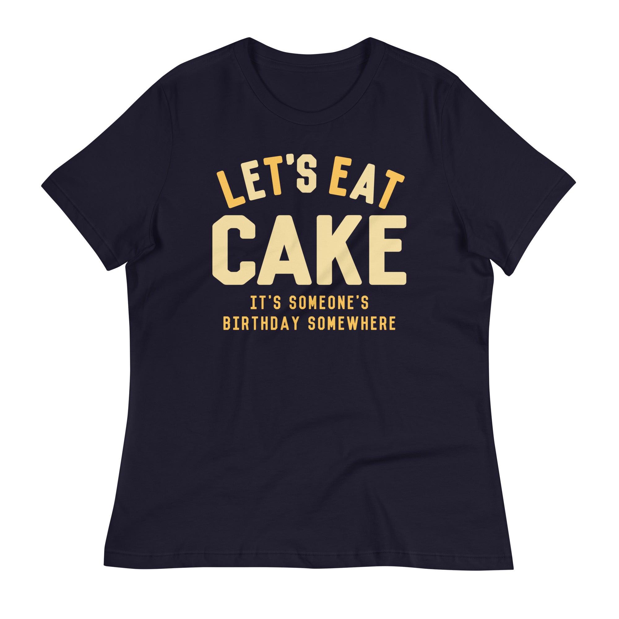 Let's Eat Cake Women's Signature - Adult & Kids T-Shirts, Sweatshirts & Hoodies apparel design preview 1