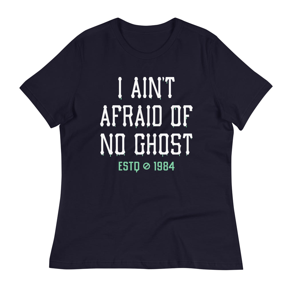 I Ain't Afraid Of No Ghost Women's Signature - Adult & Kids T-Shirts, Sweatshirts & Hoodies apparel design preview 1