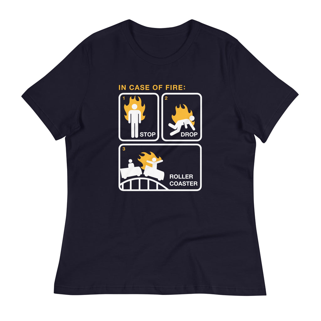 Stop Drop Roller Coaster Women's Signature - Adult & Kids T-Shirts, Sweatshirts & Hoodies apparel design preview 1