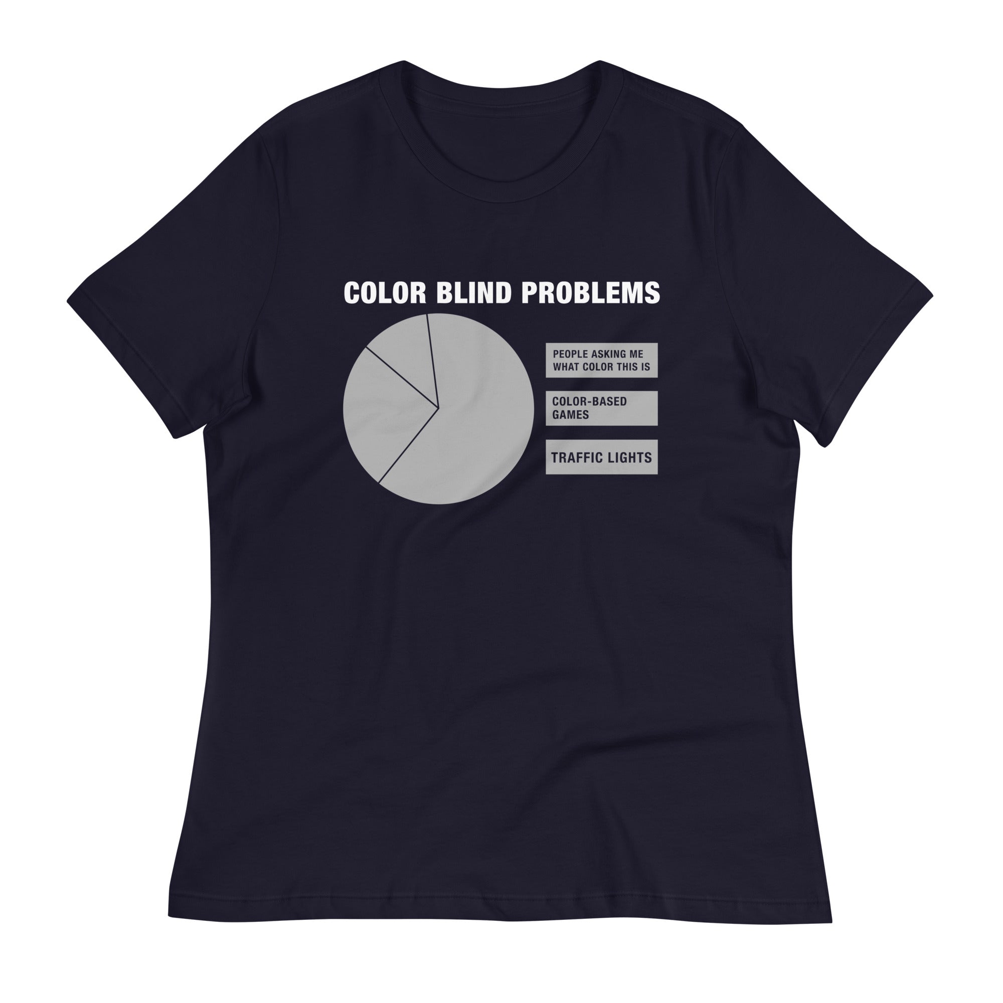Color Blind Problems Women's Signature - Adult & Kids T-Shirts, Sweatshirts & Hoodies apparel design preview 1