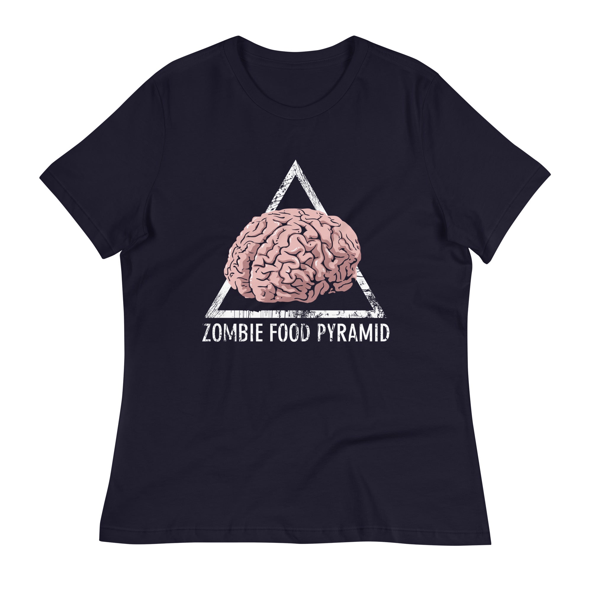Zombie Food Pyramid Women's Signature - Adult & Kids T-Shirts, Sweatshirts & Hoodies apparel design preview 1