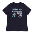 Sharks Hug With Their Mouths Women's Signature - Adult & Kids T-Shirts, Sweatshirts & Hoodies apparel design preview 1