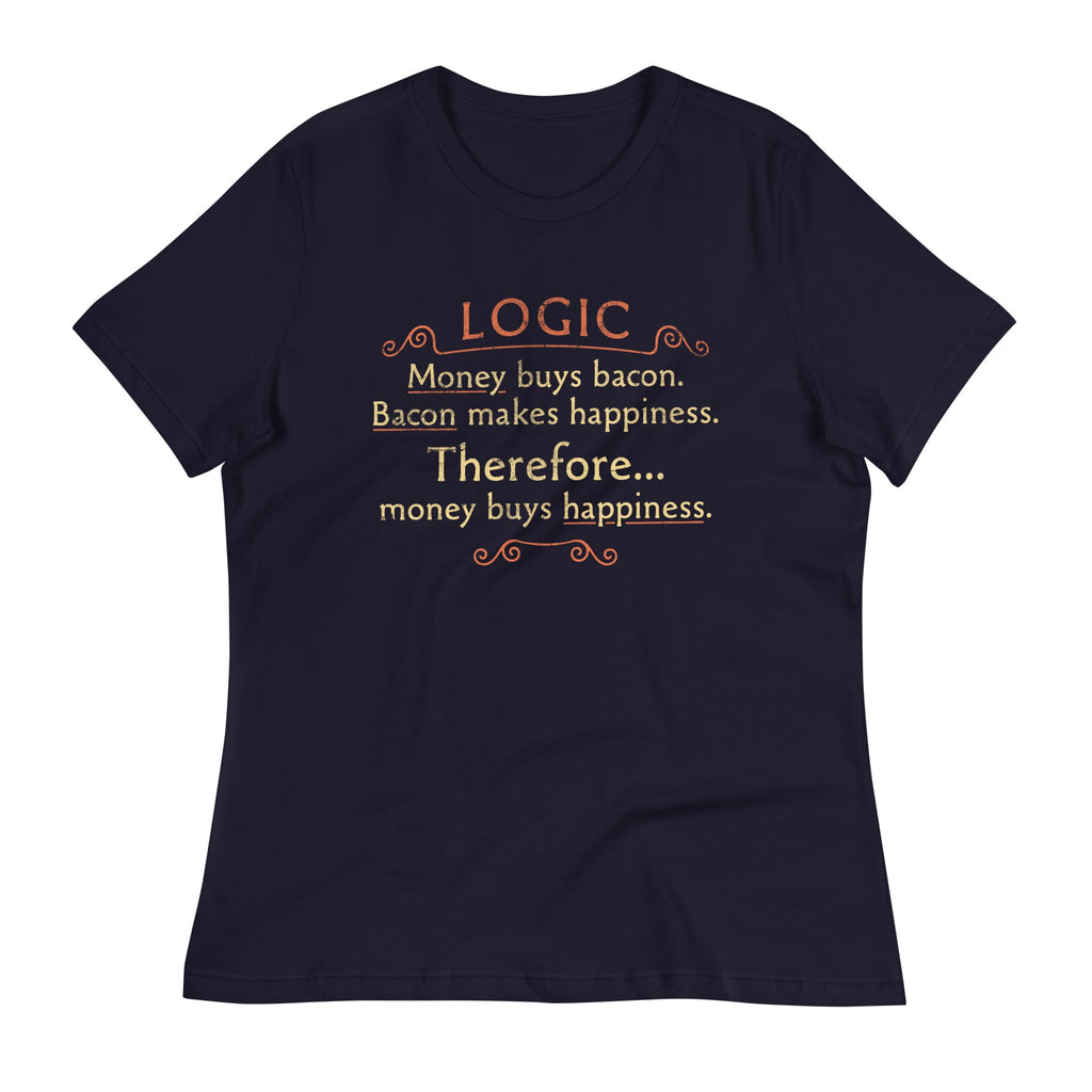 Money Buys Happiness Women's Signature - Adult & Kids T-Shirts, Sweatshirts & Hoodies apparel design preview 1