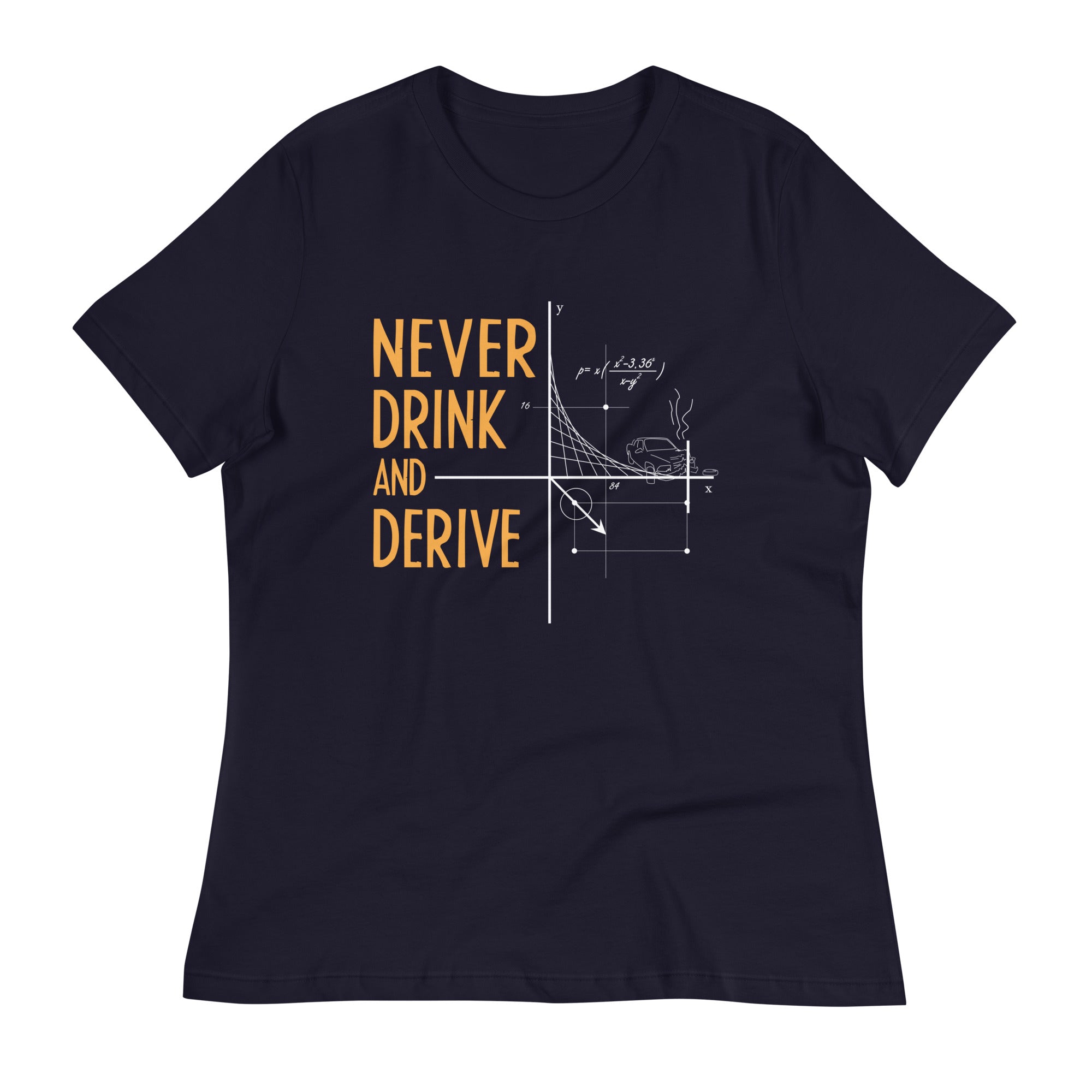 Never Drink and Derive Women's Signature - Adult & Kids T-Shirts, Sweatshirts & Hoodies apparel design preview 1