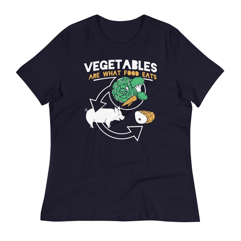 Vegetables Are What Food Eats Women's Signature - Adult & Kids T-Shirts, Sweatshirts & Hoodies apparel design preview 1