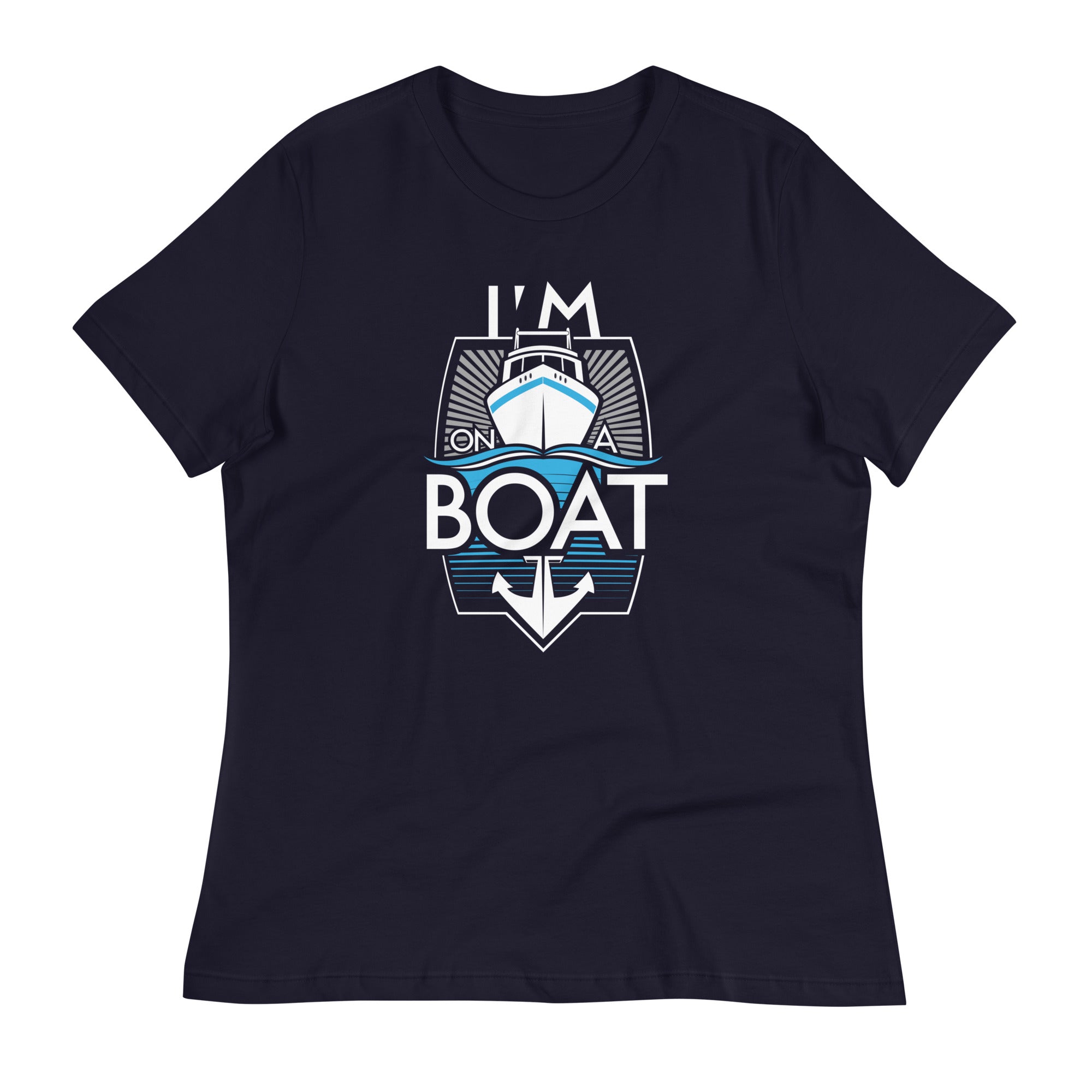 I'm On A Boat Women's Signature - Adult & Kids T-Shirts, Sweatshirts & Hoodies apparel design preview 1