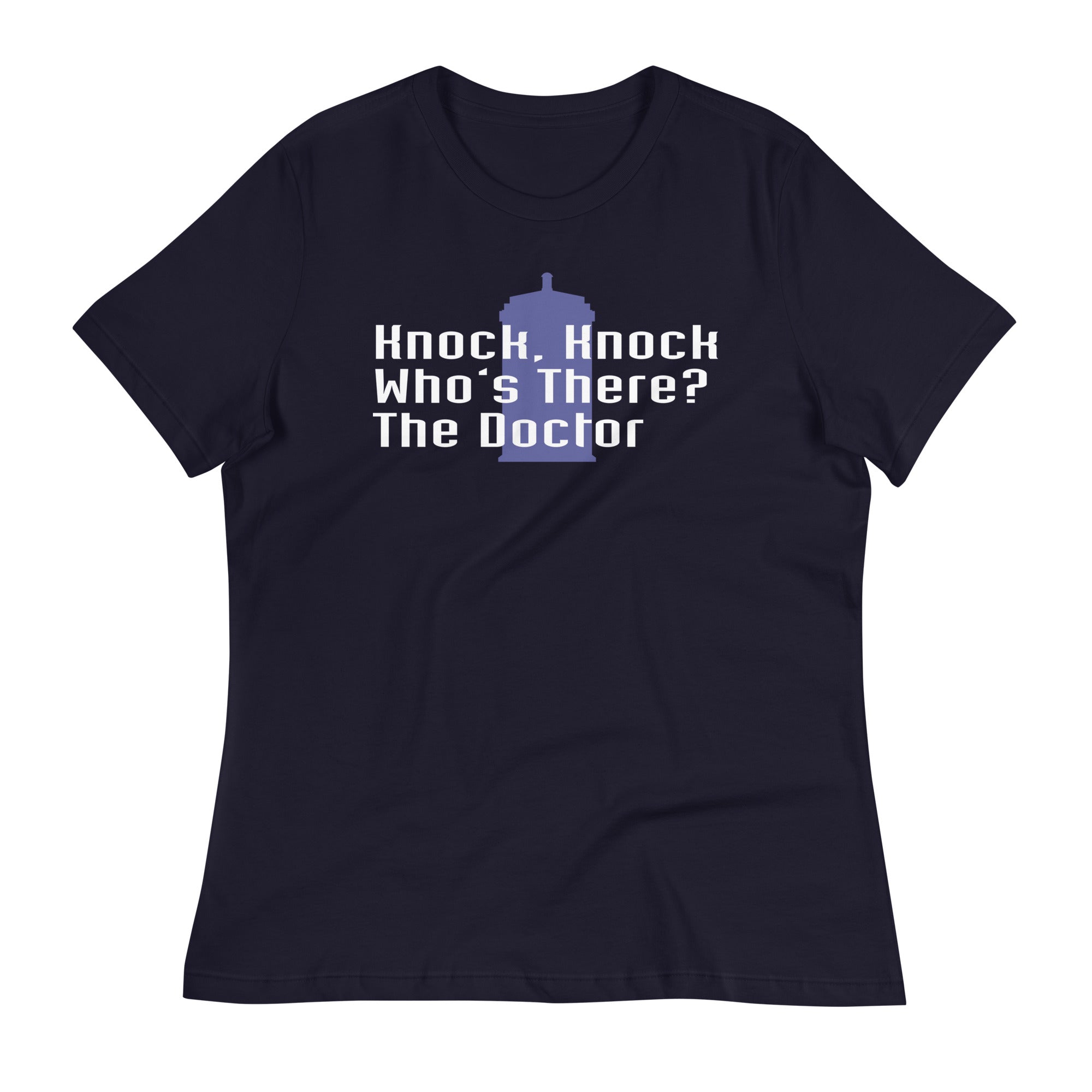 Knock Who's There? The Doctor Women's Signature - Adult & Kids T-Shirts, Sweatshirts & Hoodies apparel design preview 1