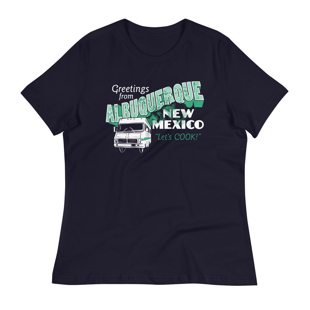 Greetings From Albuquerque Women's Signature - Adult & Kids T-Shirts, Sweatshirts & Hoodies apparel design preview 1