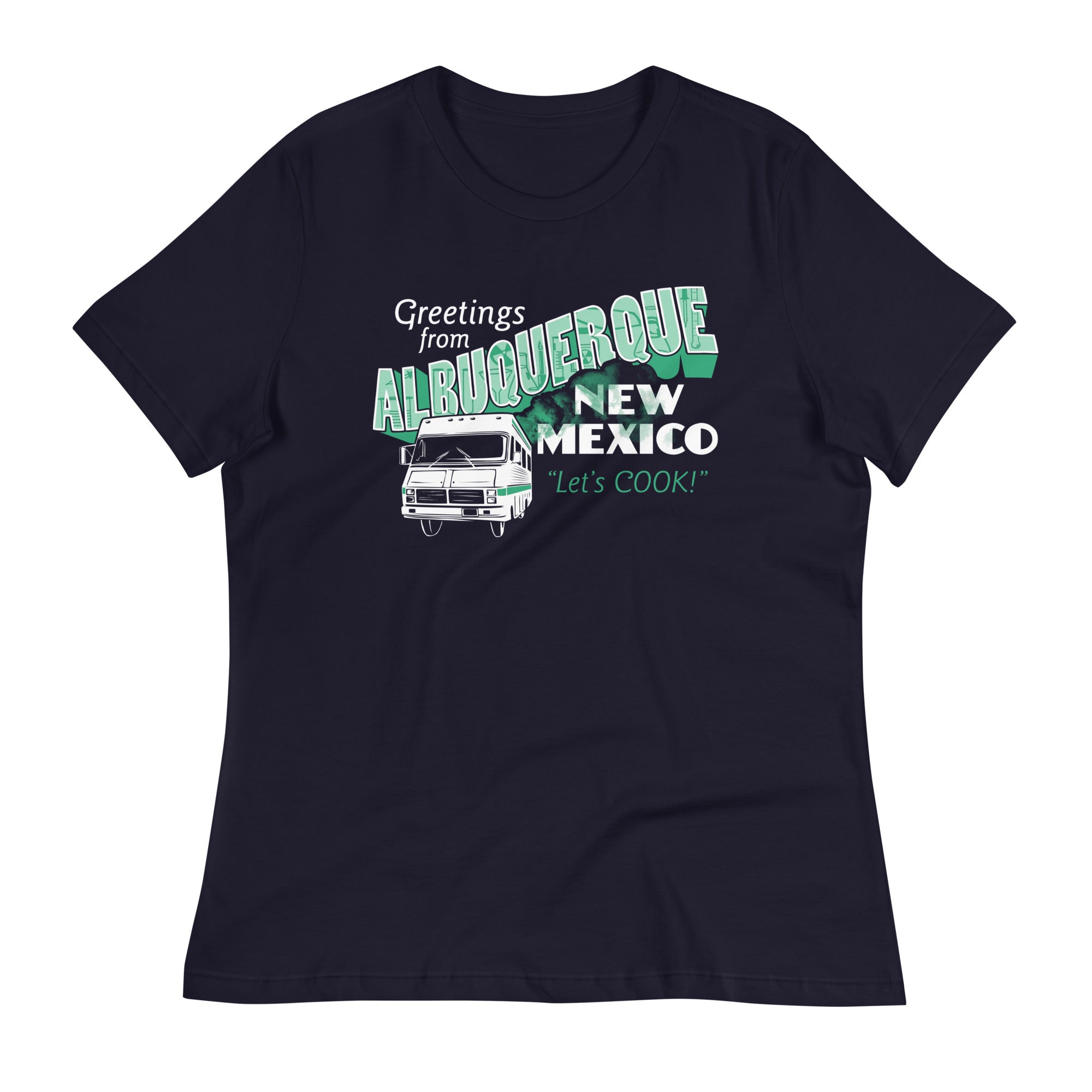 Greetings From Albuquerque Women's Signature - Adult & Kids T-Shirts, Sweatshirts & Hoodies apparel design preview 1