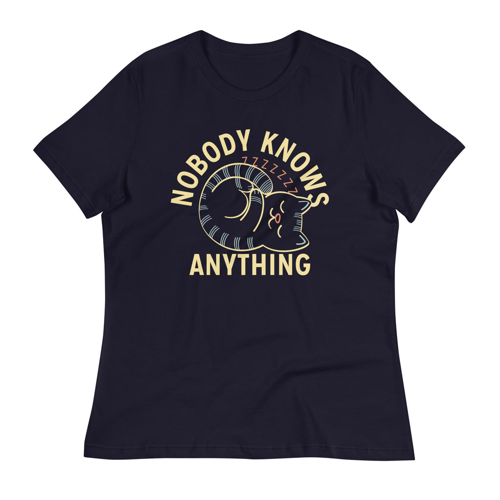 Nobody Knows Anything Women's Signature - Adult & Kids T-Shirts, Sweatshirts & Hoodies apparel design preview 1