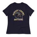 Nobody Knows Anything Women's Signature - Adult & Kids T-Shirts, Sweatshirts & Hoodies apparel design preview 1
