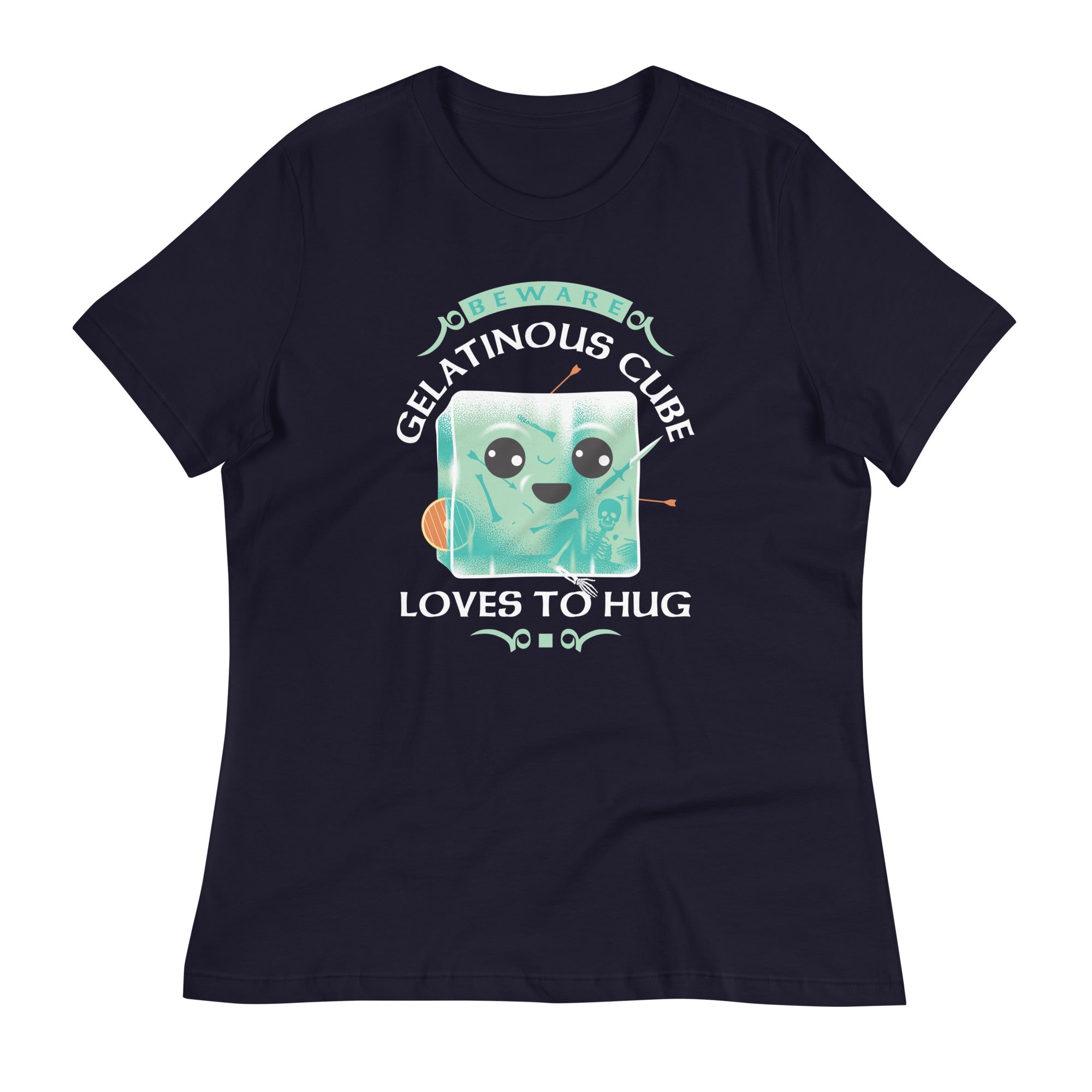 Gelatinous Cube Loves To Hug Women's Signature - Adult & Kids T-Shirts, Sweatshirts & Hoodies apparel design preview 1