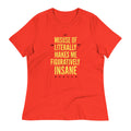 Misuse of Literally Makes Me Figuratively Insane - Adult & Kids T-Shirts, Sweatshirts & Hoodies apparel design preview 1