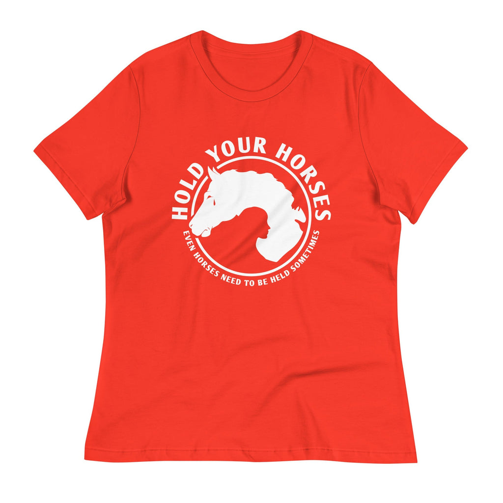 Hold Your Horses Women's Signature - Adult & Kids T-Shirts, Sweatshirts & Hoodies apparel design preview 1