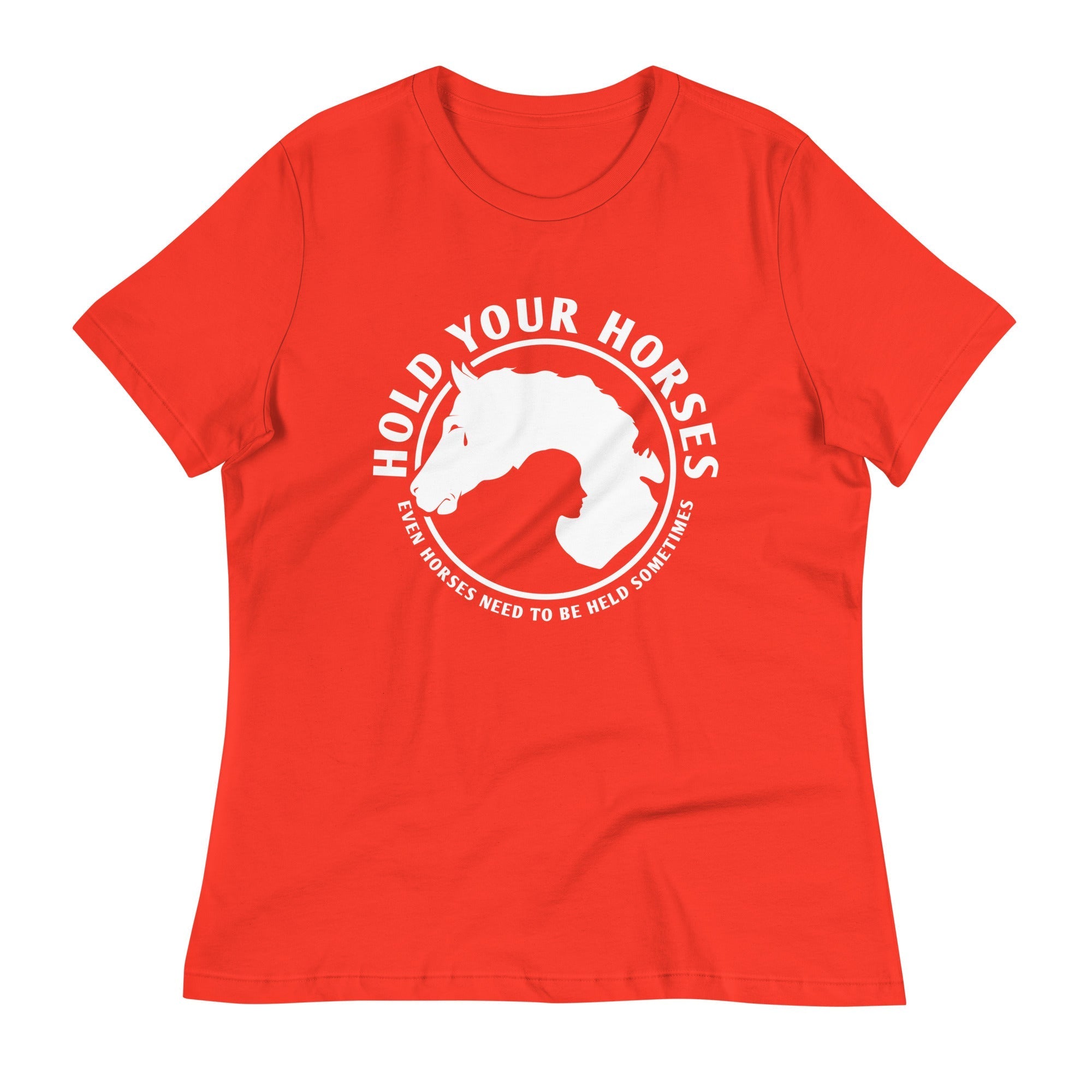 Hold Your Horses Women's Signature - Adult & Kids T-Shirts, Sweatshirts & Hoodies apparel design preview 1
