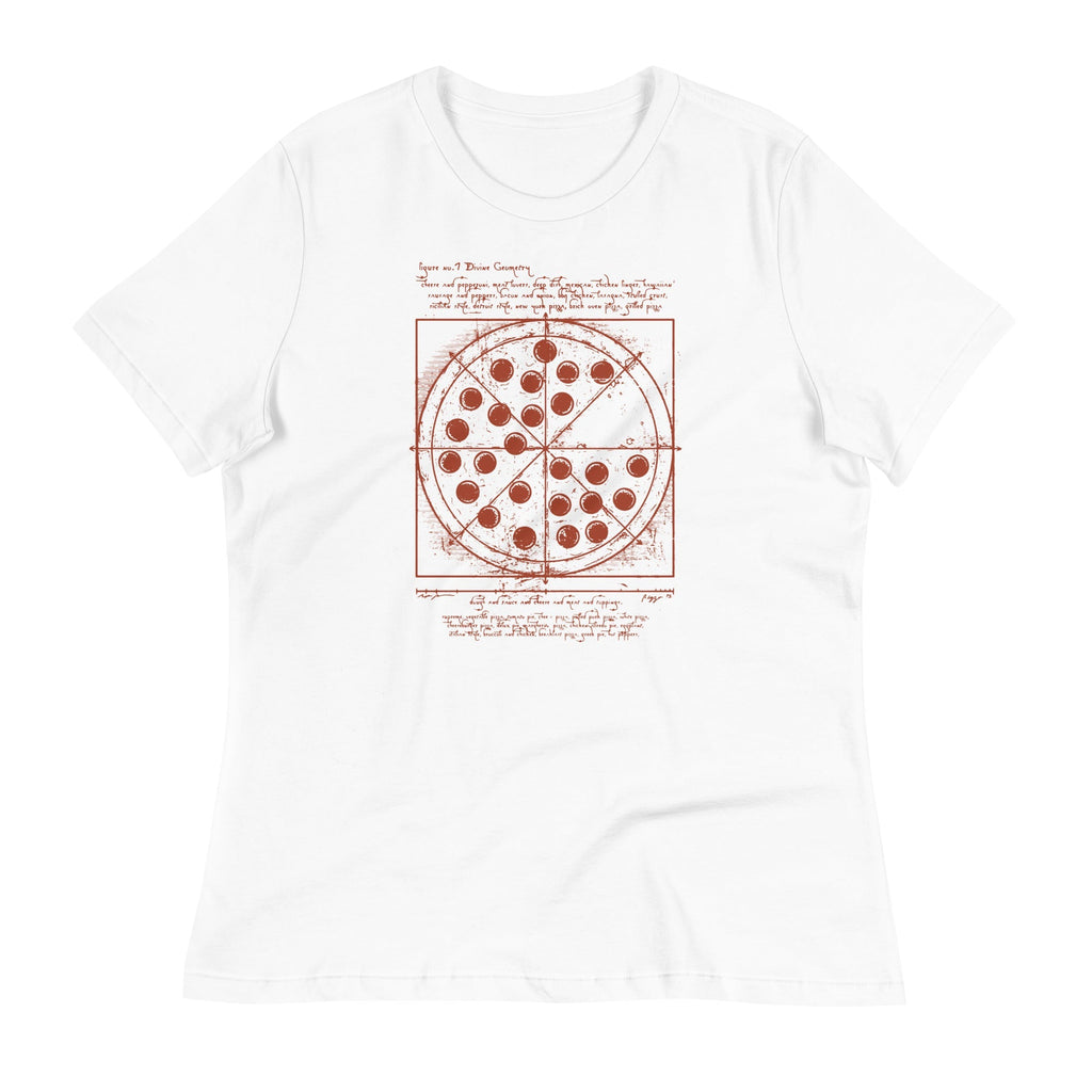 Vitruvian Pizza Women's Signature - Adult & Kids T-Shirts, Sweatshirts & Hoodies apparel design preview 1