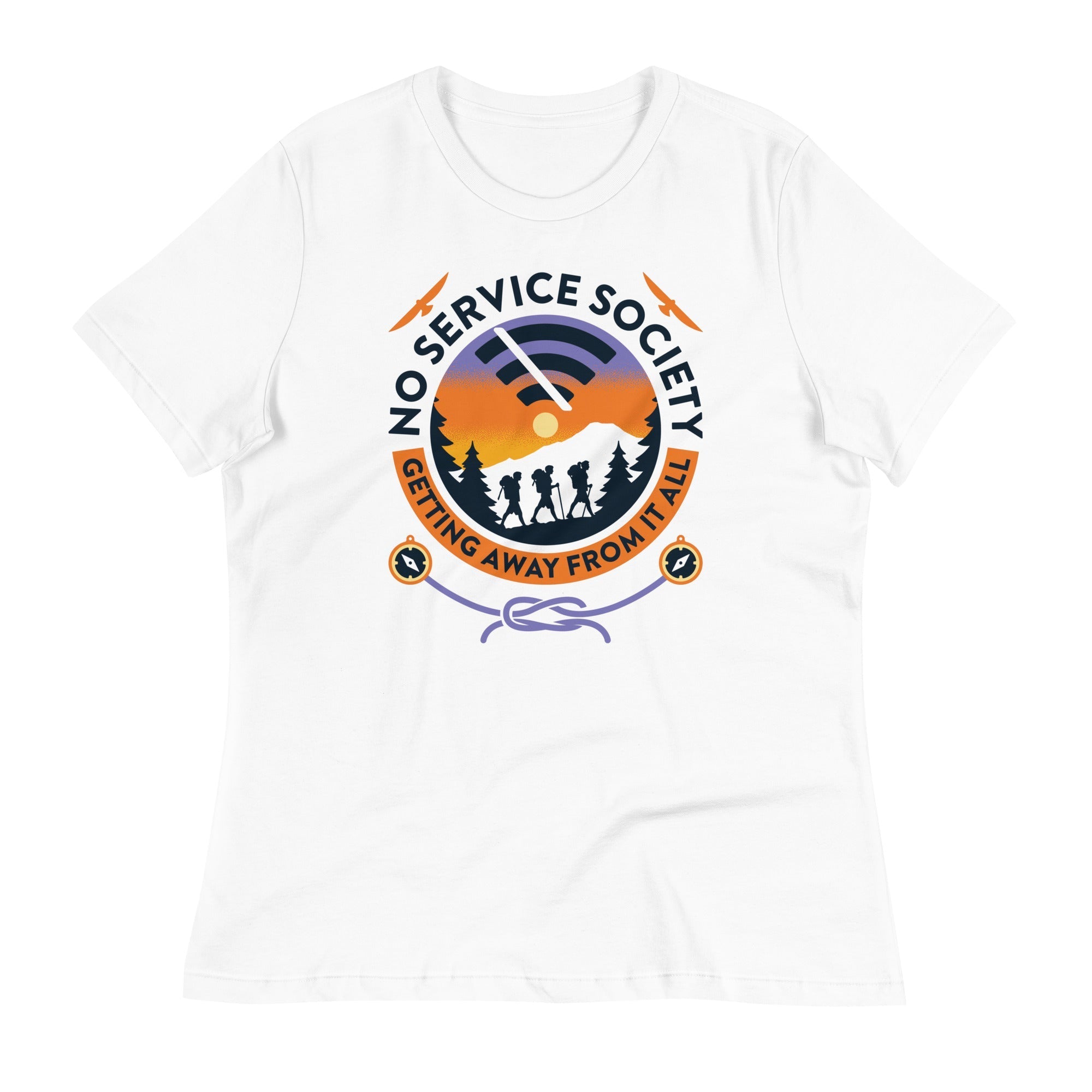 No Service Society Women's Signature - Adult & Kids T-Shirts, Sweatshirts & Hoodies apparel design preview 1