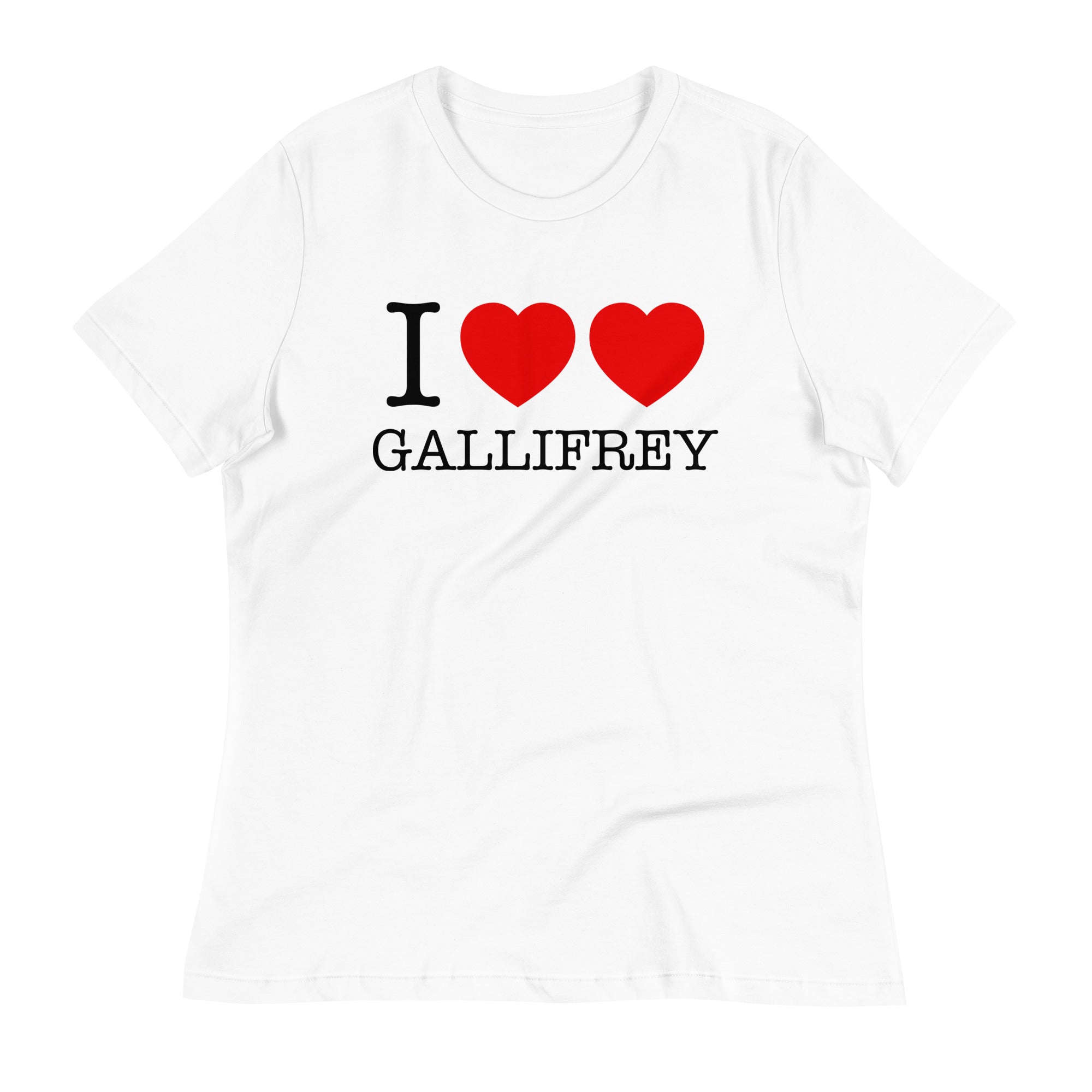 I Heart Gallifrey Women's Signature - Adult & Kids T-Shirts, Sweatshirts & Hoodies apparel design preview 1