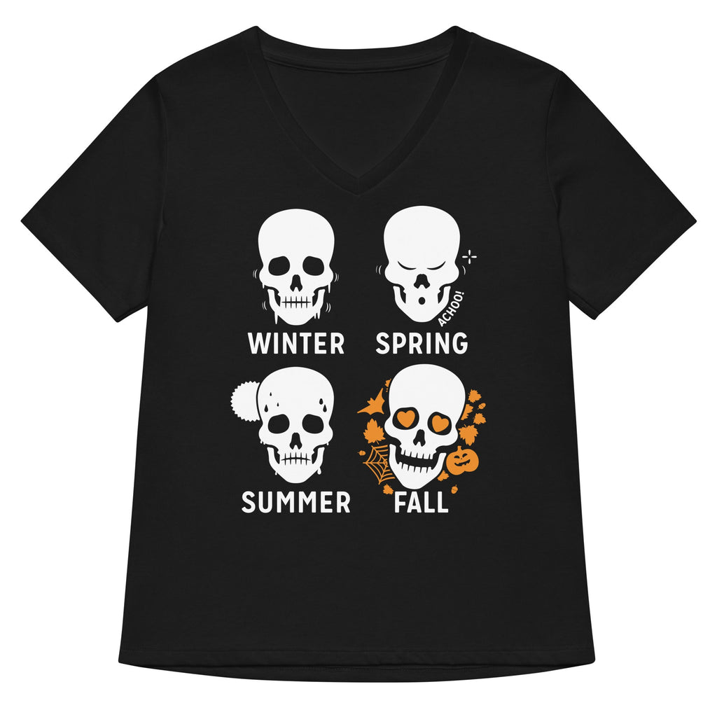 Four Seasons Women's V-Neck - Adult & Kids T-Shirts, Sweatshirts & Hoodies apparel design preview 1