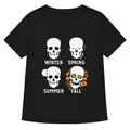 Four Seasons Women's V-Neck - Adult & Kids T-Shirts, Sweatshirts & Hoodies apparel design preview 1