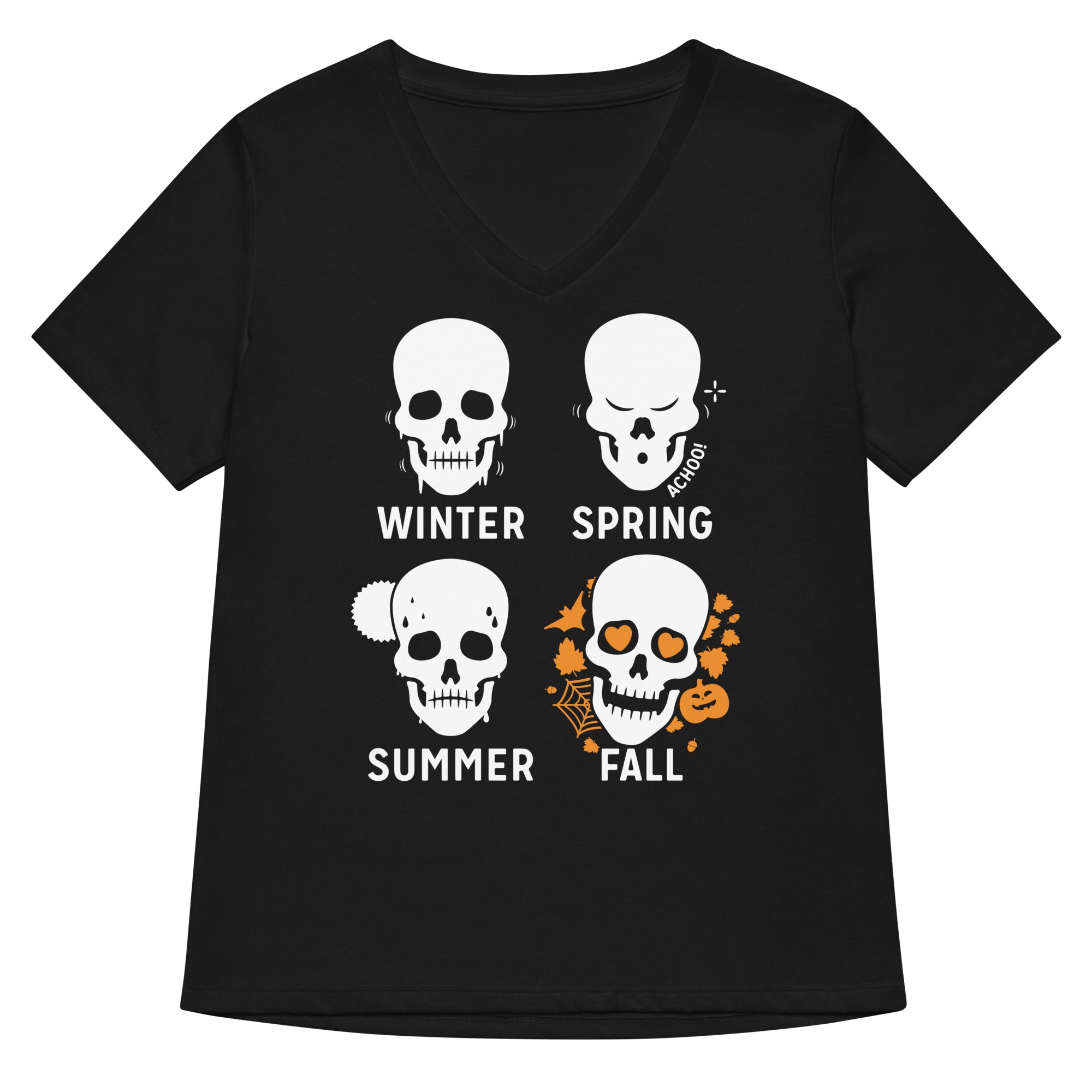 Four Seasons Women's V-Neck - Adult & Kids T-Shirts, Sweatshirts & Hoodies apparel design preview 1