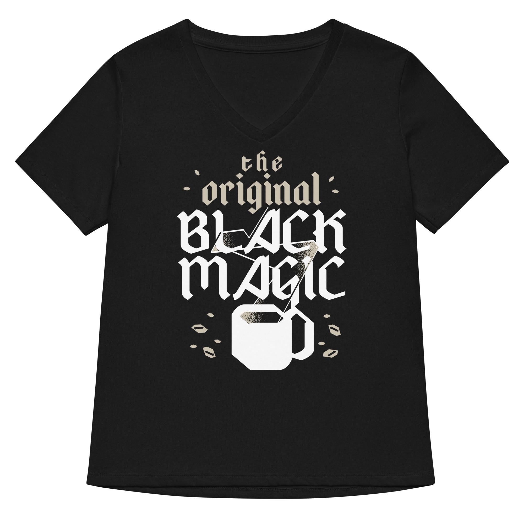 The Original Black Magic Women's V-Neck - Adult & Kids T-Shirts, Sweatshirts & Hoodies apparel design preview 1