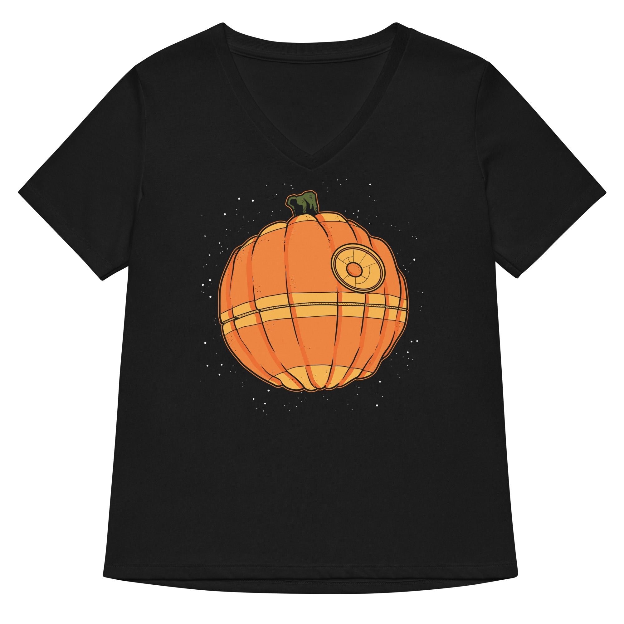 That's No Pumpkin Women's V-Neck - Adult & Kids T-Shirts, Sweatshirts & Hoodies apparel design preview 1
