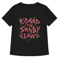 Kidnap The Sandy Claws Women's V-Neck - Adult & Kids T-Shirts, Sweatshirts & Hoodies apparel design preview 1