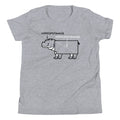 Hippopotenuse Kid's - Adult & Kids T-Shirts, Sweatshirts & Hoodies apparel design preview 1