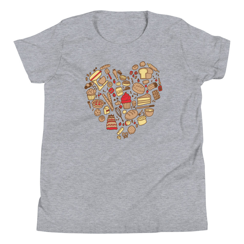 Baking Heart Kid's - Adult & Kids T-Shirts, Sweatshirts & Hoodies apparel design preview 1