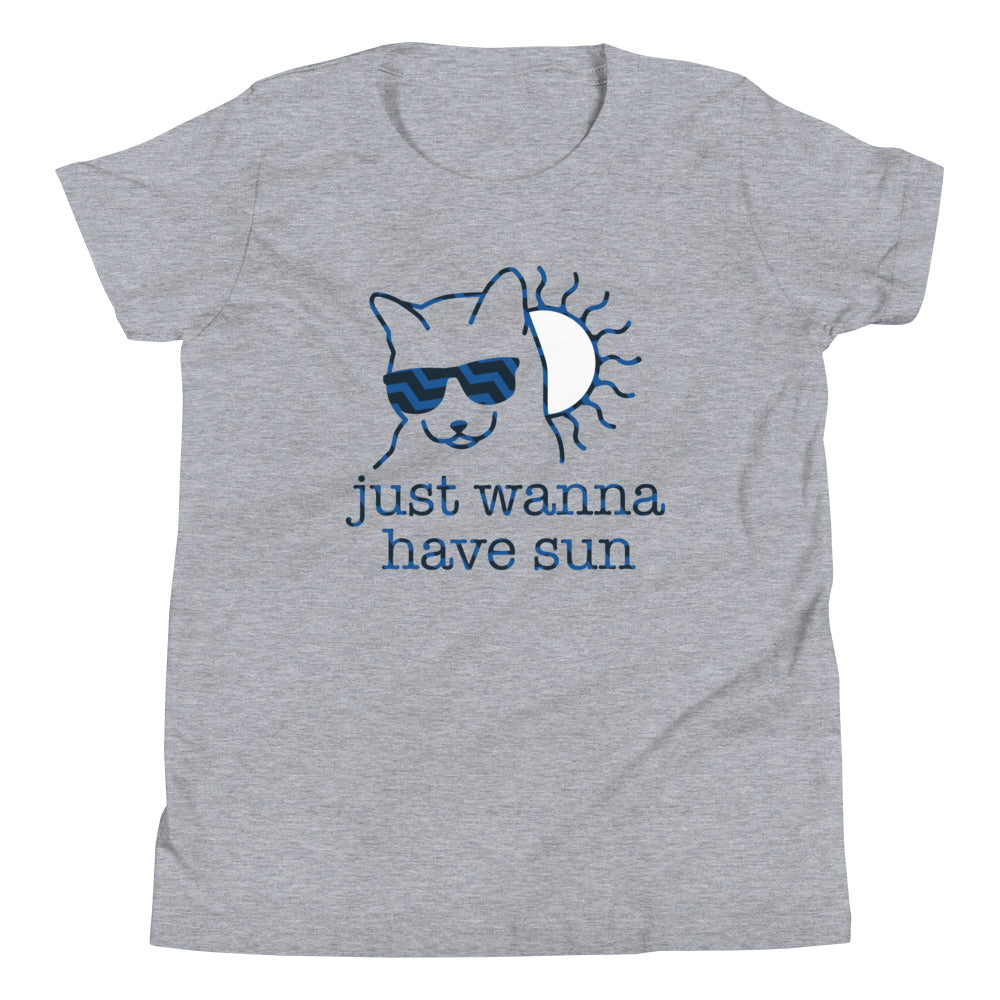 Just Wanna Have Sun Kid's - Adult & Kids T-Shirts, Sweatshirts & Hoodies apparel design preview 1