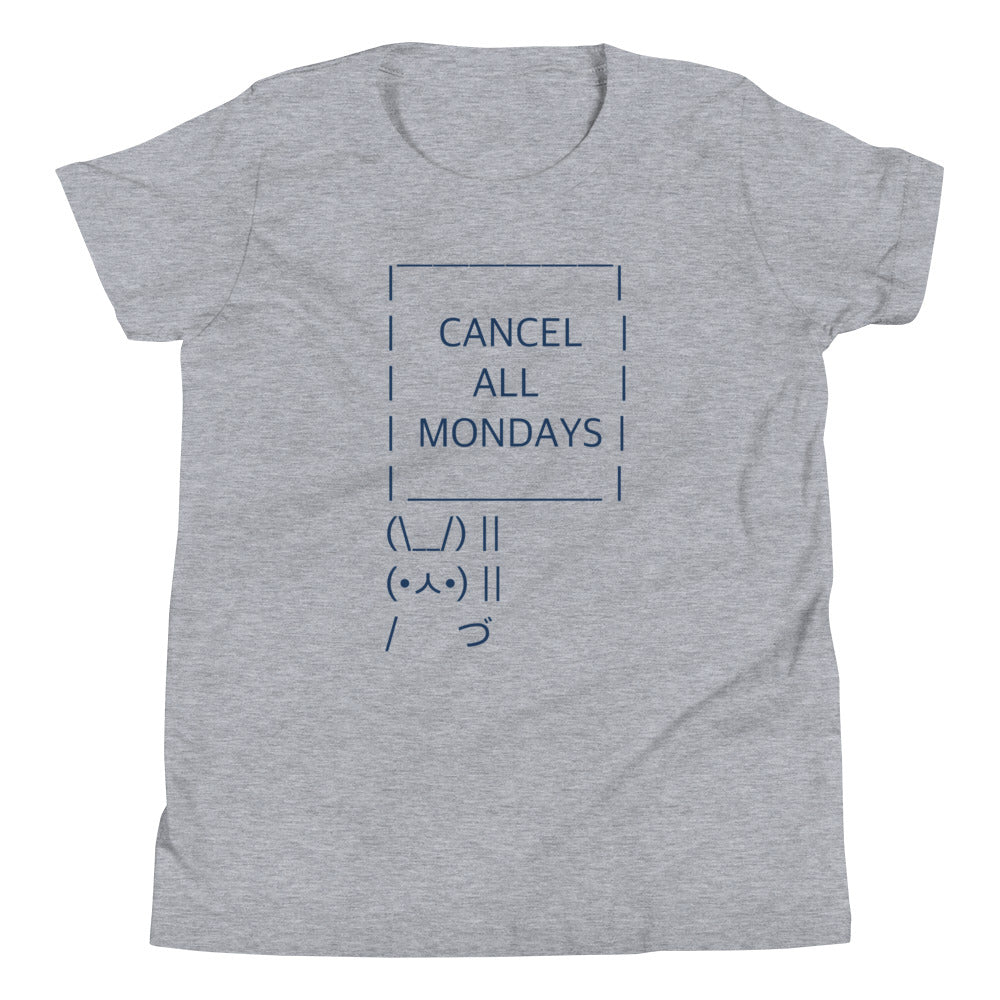 Cancel All Mondays Bunny Kid's - Adult & Kids T-Shirts, Sweatshirts & Hoodies apparel design preview 1