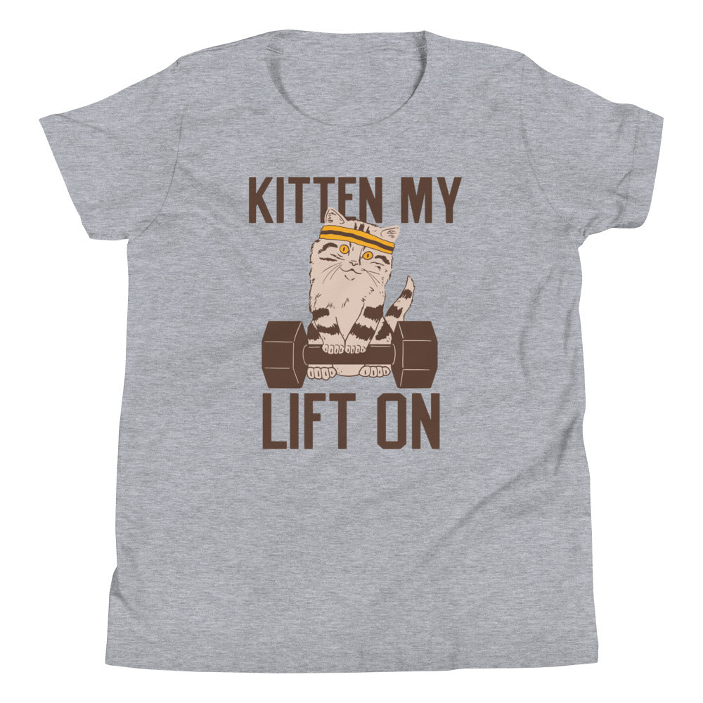 Kitten My Lift On Kid's - Adult & Kids T-Shirts, Sweatshirts & Hoodies apparel design preview 1