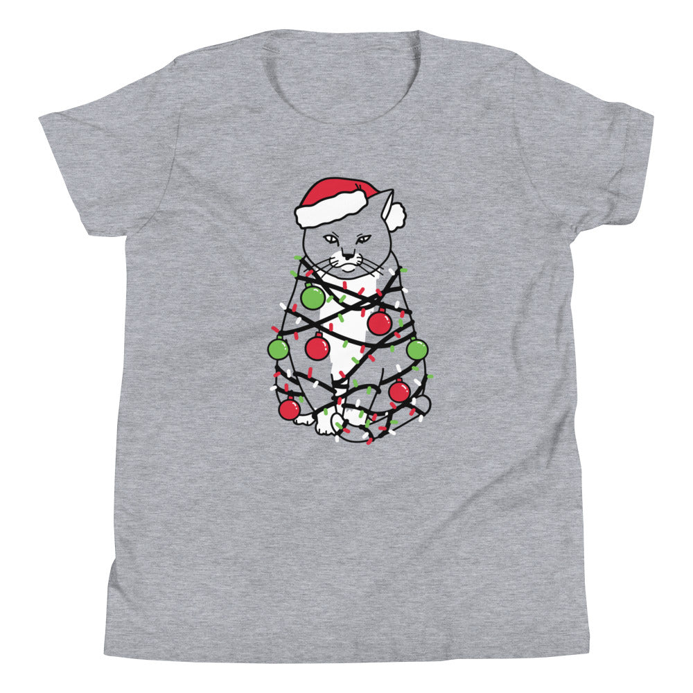 Meowy Christmas Kid's - Adult & Kids T-Shirts, Sweatshirts & Hoodies apparel design preview 1