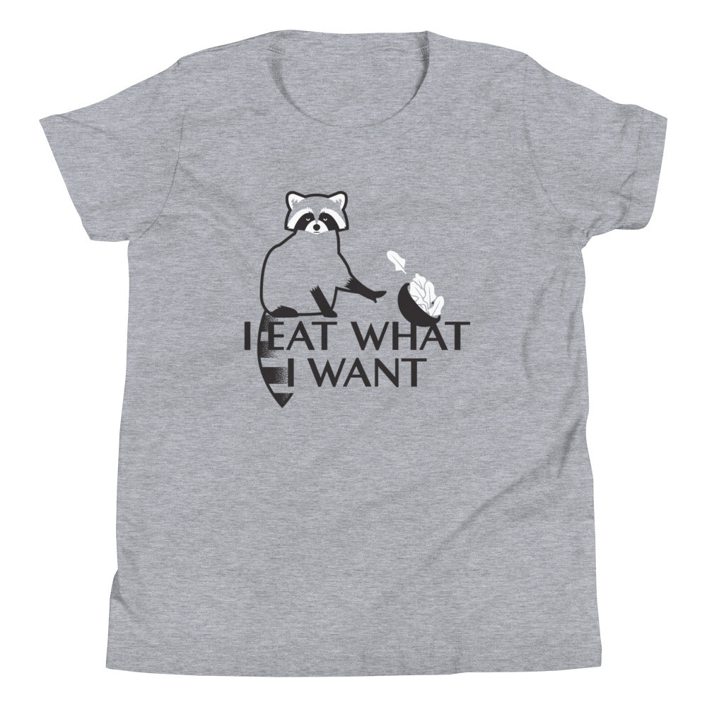 I Eat What Want Kid's - Adult & Kids T-Shirts, Sweatshirts & Hoodies apparel design preview 1
