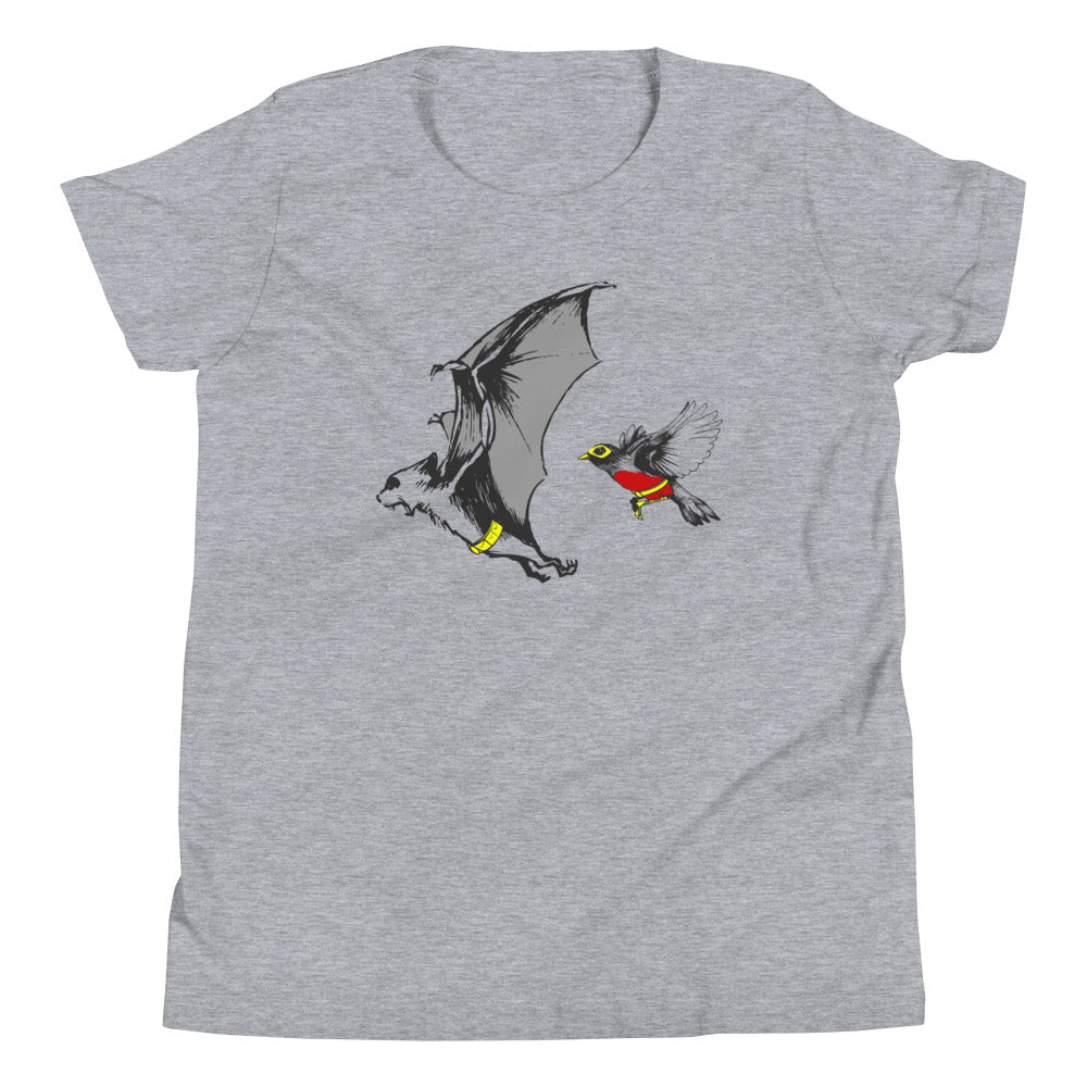 Bat and Robin Kid's - Adult & Kids T-Shirts, Sweatshirts & Hoodies apparel design preview 1