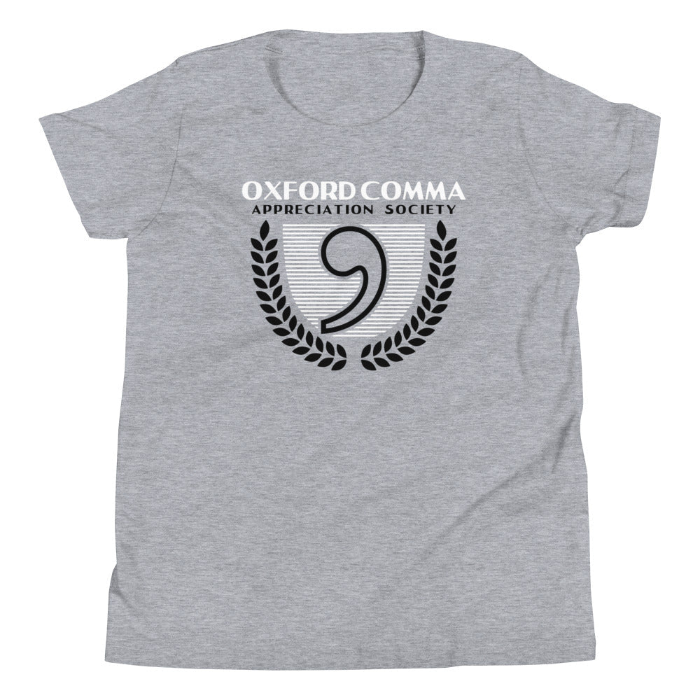 Oxford Comma Appreciation Society Kid's - Adult & Kids T-Shirts, Sweatshirts & Hoodies apparel design preview 1