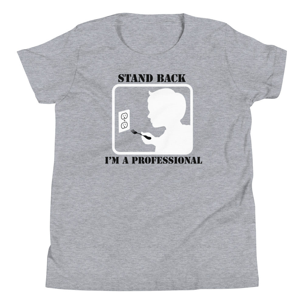 Stand Back, I'm A Professional Kid's - Adult & Kids T-Shirts, Sweatshirts & Hoodies apparel design preview 1