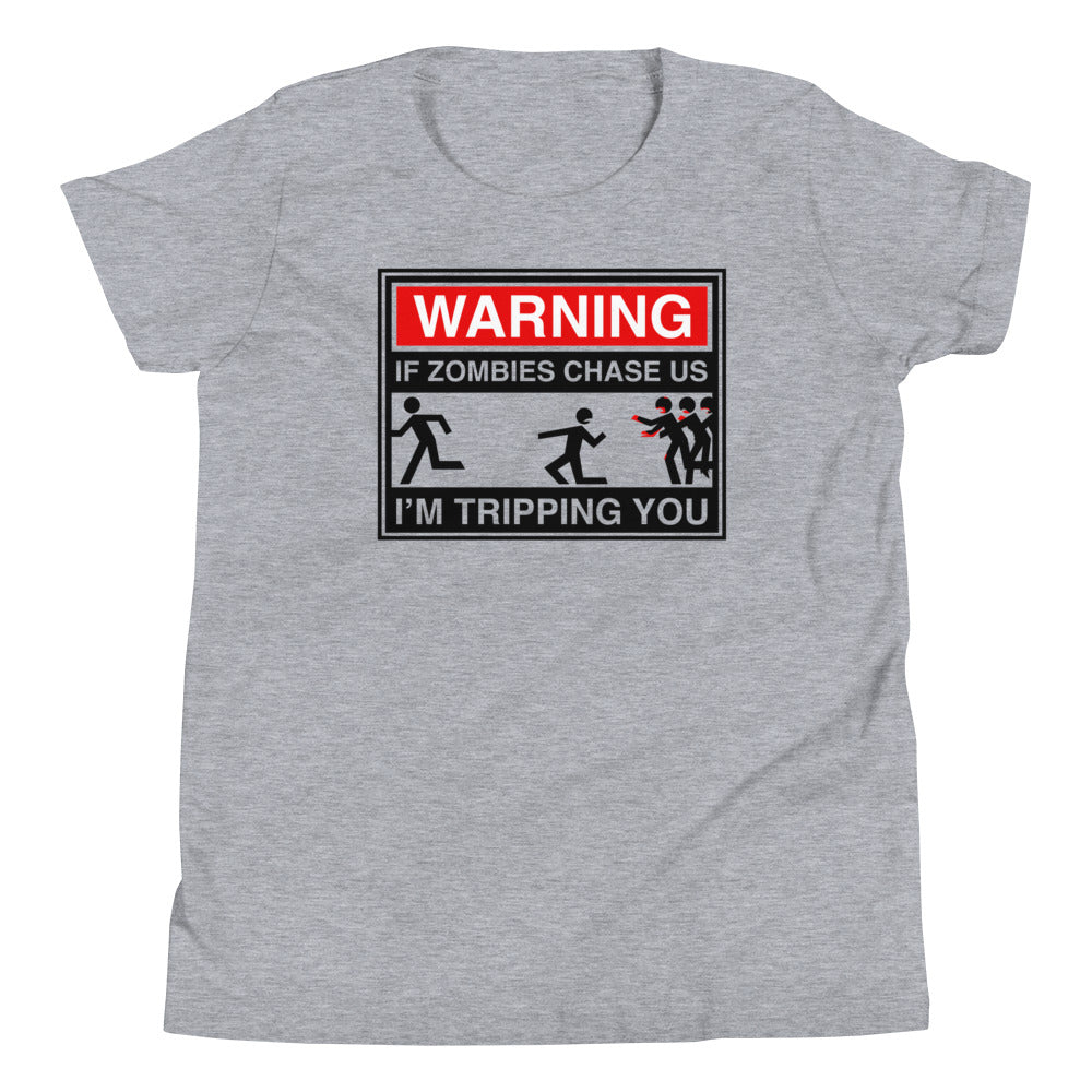 If Zombies Chase Us Kid's - Adult & Kids T-Shirts, Sweatshirts & Hoodies apparel design preview 1