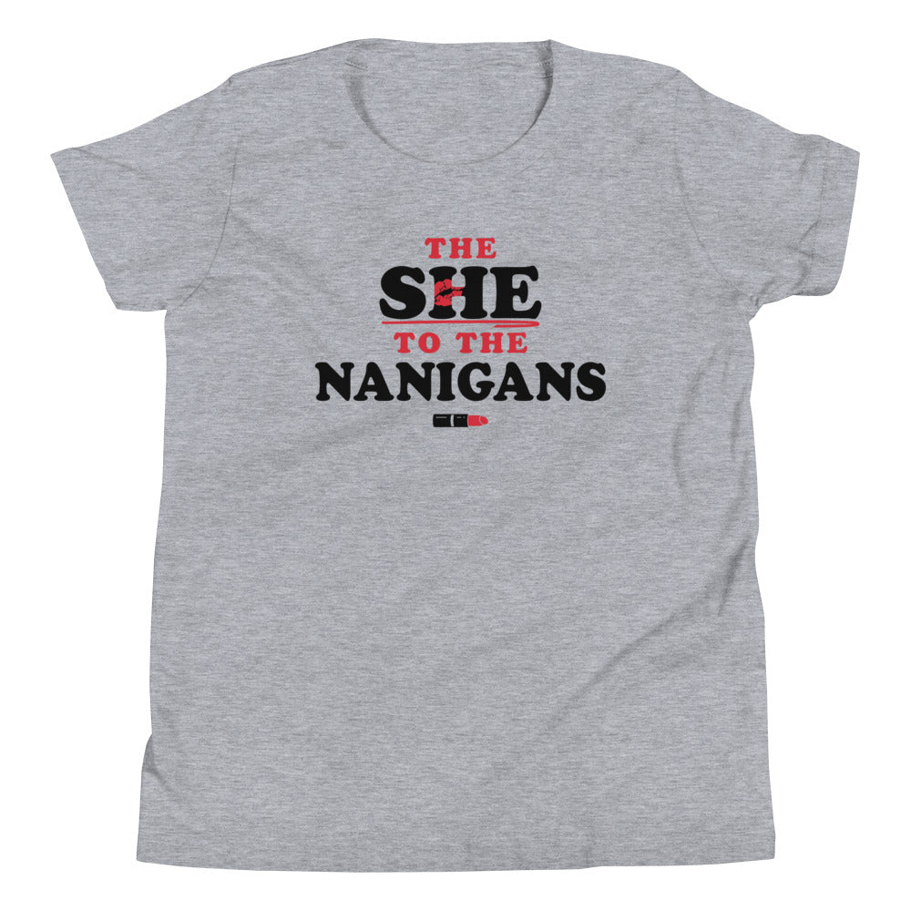 The She To Nanigans Kid's - Adult & Kids T-Shirts, Sweatshirts & Hoodies apparel design preview 1