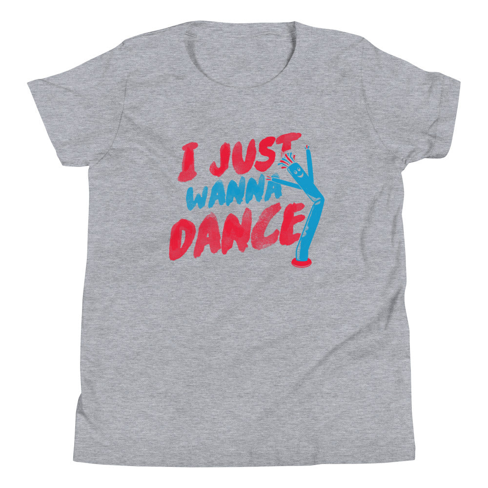 I Just Wanna Dance Kid's - Adult & Kids T-Shirts, Sweatshirts & Hoodies apparel design preview 1