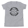 Don't Know Care Kid's - Adult & Kids T-Shirts, Sweatshirts & Hoodies apparel design preview 1