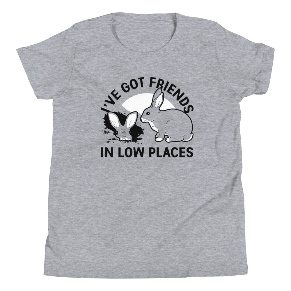 I've Got Friends In Low Places Kid's - Adult & Kids T-Shirts, Sweatshirts & Hoodies apparel design preview 1