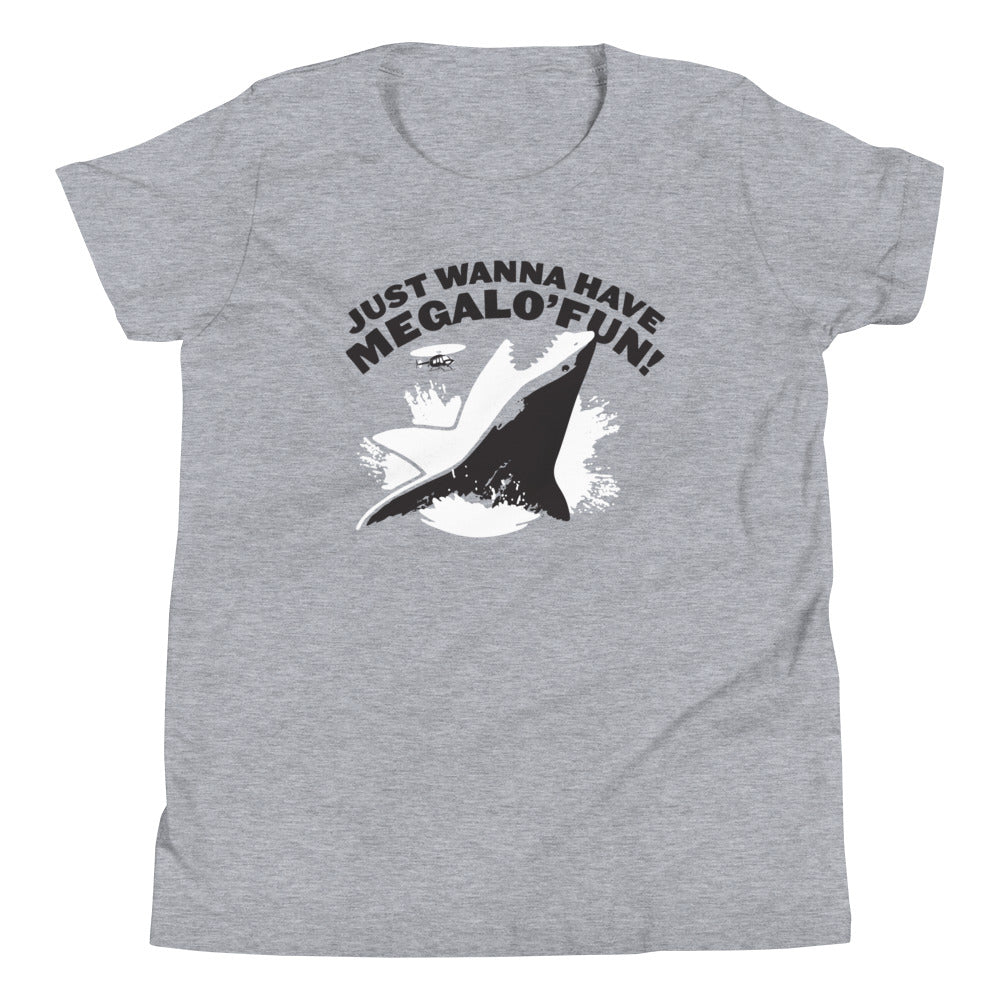 Just Wanna Have Megalo' Fun! Kid's - Adult & Kids T-Shirts, Sweatshirts & Hoodies apparel design preview 1