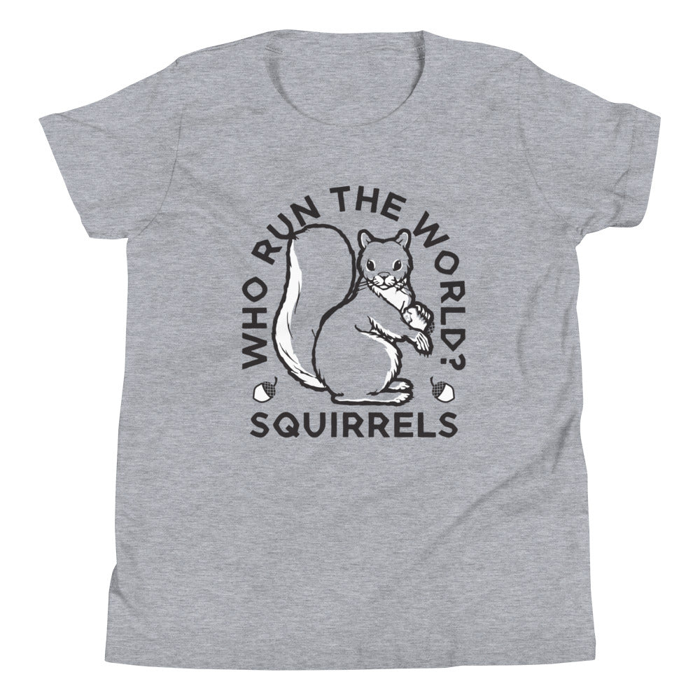 Who Run The World? Squirrels Kid's - Adult & Kids T-Shirts, Sweatshirts & Hoodies apparel design preview 1