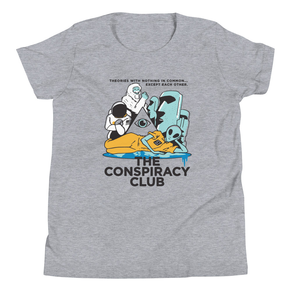 The Conspiracy Club Kid's - Adult & Kids T-Shirts, Sweatshirts & Hoodies apparel design preview 1
