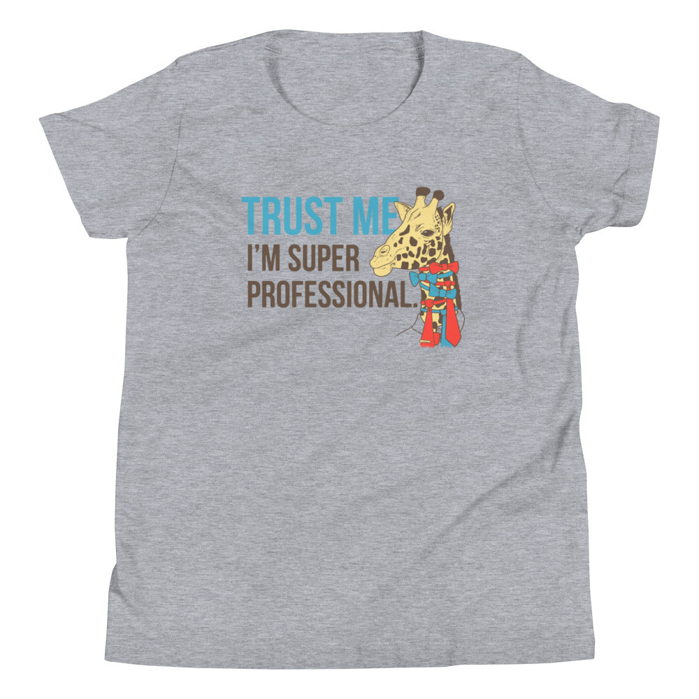 Trust Me I'm Super Professional Kid's - Adult & Kids T-Shirts, Sweatshirts & Hoodies apparel design preview 1