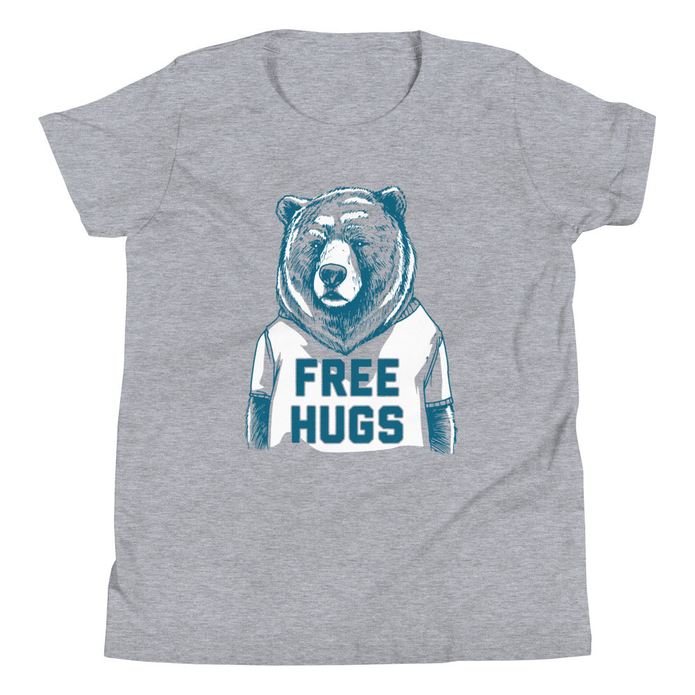 Free Hugs Bear Kid's - Adult & Kids T-Shirts, Sweatshirts & Hoodies apparel design preview 1