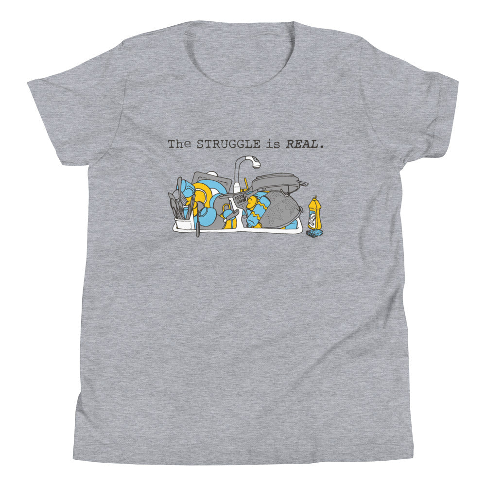 The Struggle Is Real Kid's - Adult & Kids T-Shirts, Sweatshirts & Hoodies apparel design preview 1