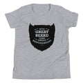 With Great Beard Comes Responsibility Kid's - Adult & Kids T-Shirts, Sweatshirts & Hoodies apparel design preview 1
